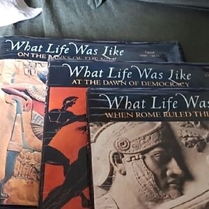 What Life Was Like Book Set -3 Books Historical Collection